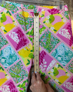 Lilly Pulitzer Patchwork Cropped Capri Pants Size 6 — 06 detail 4