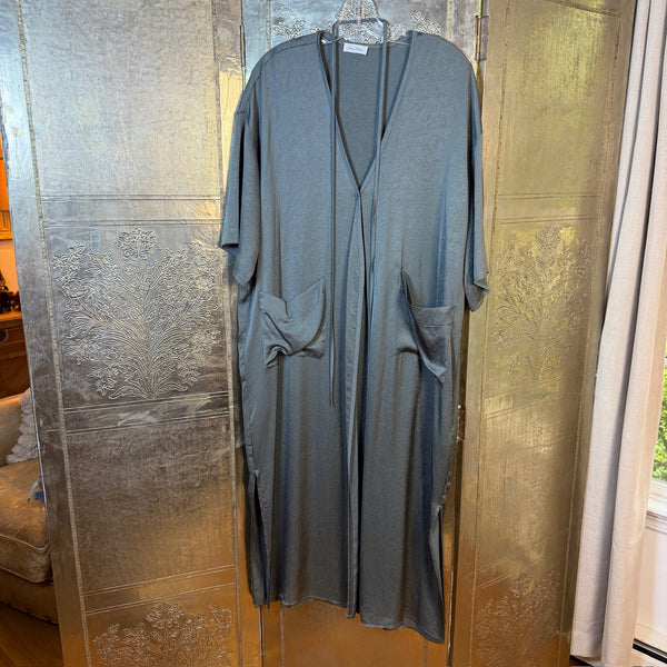American Vintage Gray Maxi Dress Size XS-S — 01 front