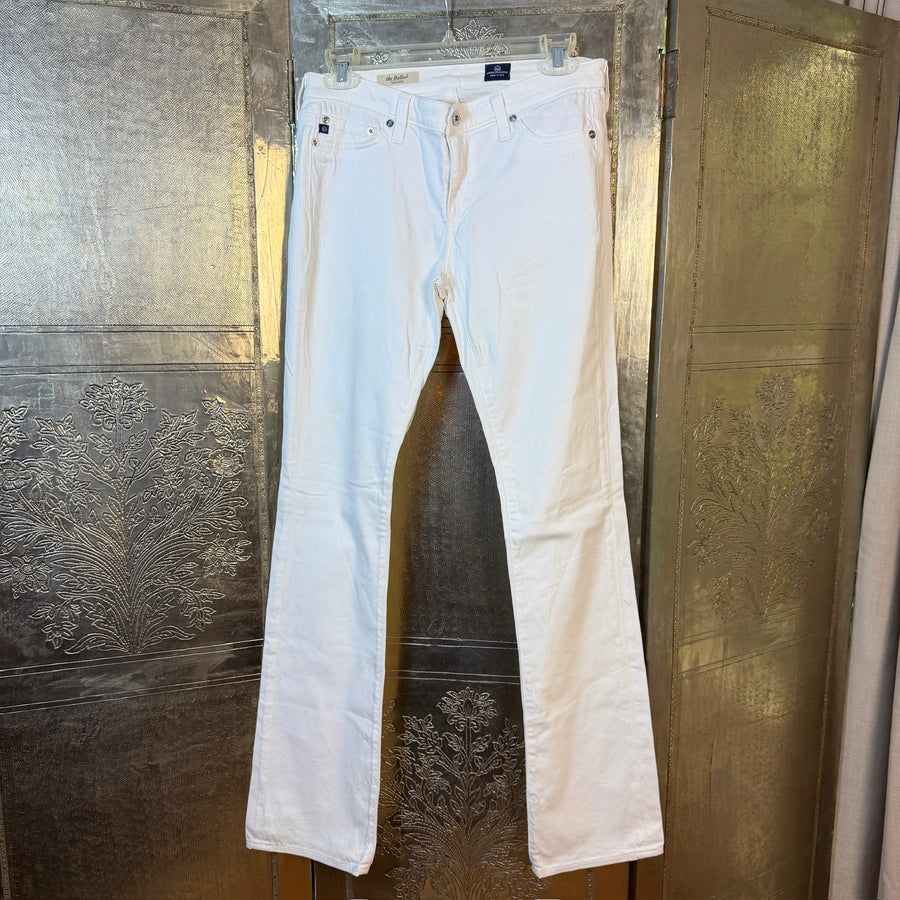 AG The Ballad Slim Bootcut Jeans Size 28R — Front