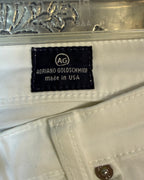 AG The Ballad Slim Bootcut Jeans Size 28R — Back Brand Patch