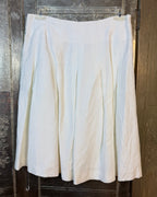 Calvin Klein Pleated Midi Skirt Size 10 — Front