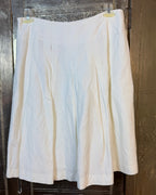 Calvin Klein Pleated Midi Skirt Size 10 — Back