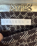 Chaiken Animal Print Mini Skirt — Brand Tag