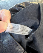 Commando Faux Leather Joggers — Care Tag