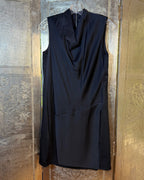 Helmut Lang Draped Sleeveless Mini Dress Size 4 — Front