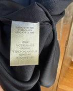 Helmut Lang Draped Sleeveless Mini Dress Size 4 — Care Tag Reverse