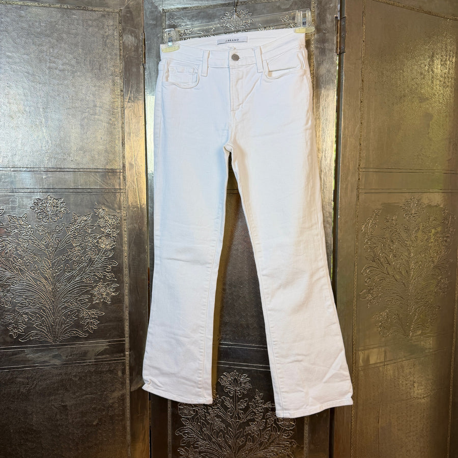 J Brand Elena Bootcut Jeans — Front