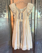 Kimchi Blue Embroidered Lace Mini Dress Size M — Front
