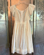 Kimchi Blue Embroidered Lace Mini Dress Size M — Back