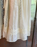 Kimchi Blue Embroidered Lace Mini Dress Size M — Hem Detail