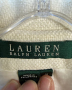 Lauren Ralph Lauren Textured Linen Blazer Size 12 — Brand Tag