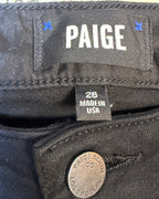 PAIGE Verdugo Ultra Skinny Jeans Size 28 — Brand and Size Tag