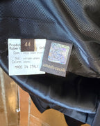 Roberto Cavalli Black Pencil Skirt Size 44 — Size and Care Tag