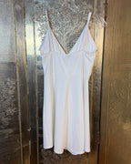 Tobi Crossover Wrap-Front Mini Dress Size M — Back
