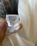 Tobi Crossover Wrap-Front Mini Dress Size M — Care Tag Reverse