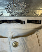 Zana Morgan White Skinny Jeans Size 8 (EUR 40, MX 30) — Brand and Size Tag