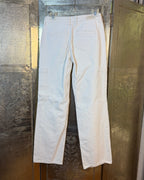Zara Cream Utility Cargo Jeans Size 2 (EUR 34, MX 24) — Back