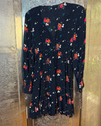 i kandi Floral Embroidered Mini Dress — Back