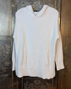 rag & bone Textured Knit Hooded Sweater Size 0 — Front