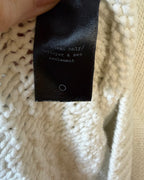 rag & bone Textured Knit Hooded Sweater Size 0 — Size and Care Tag